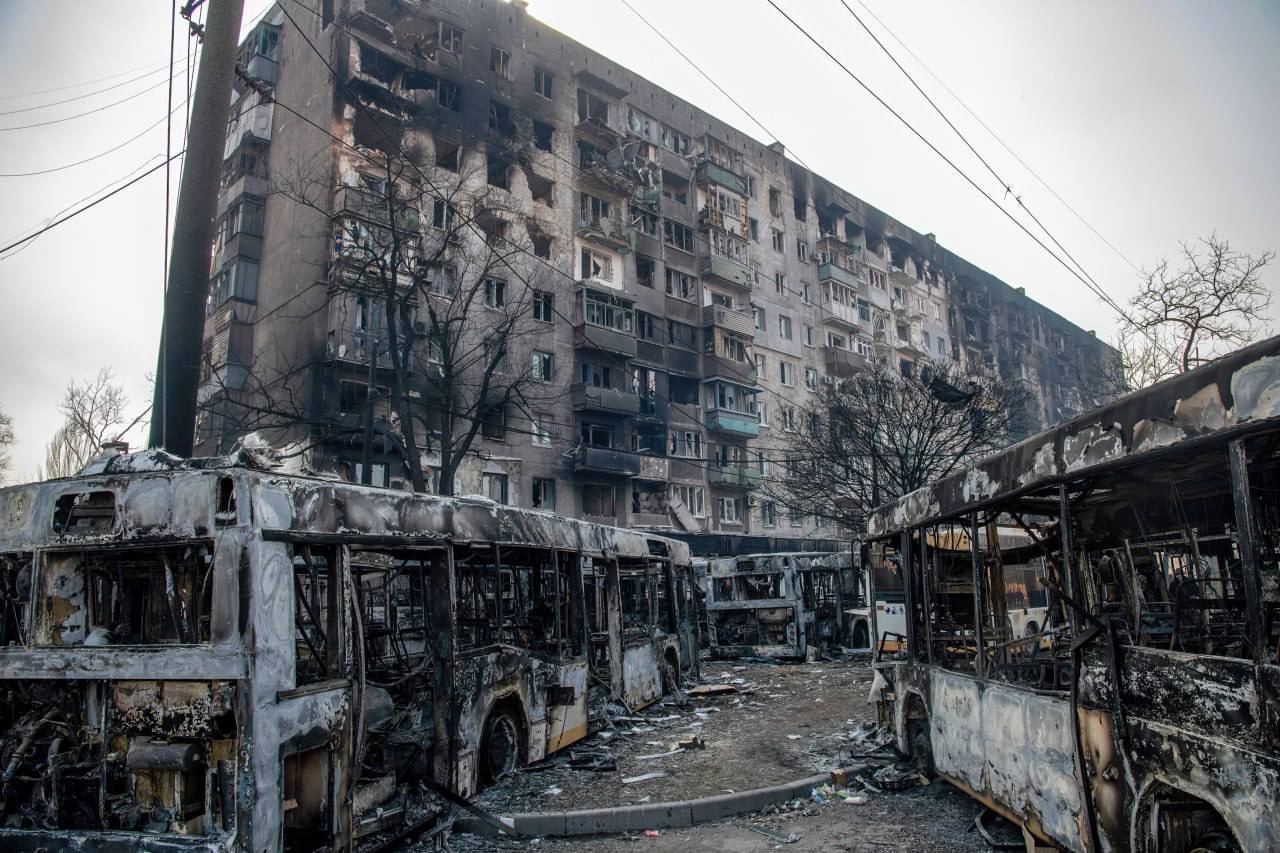 Мариуполь весной 2022 года